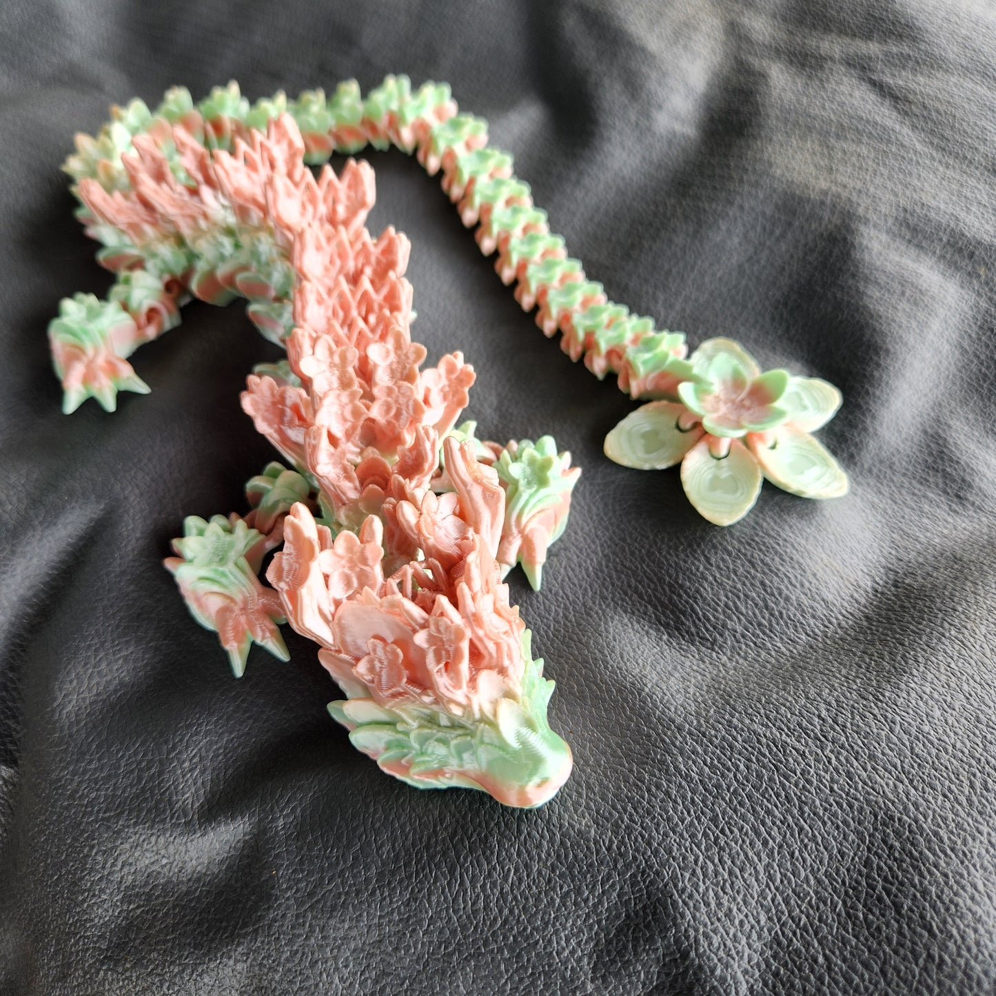 Sakura Flower Dragon 3D Print