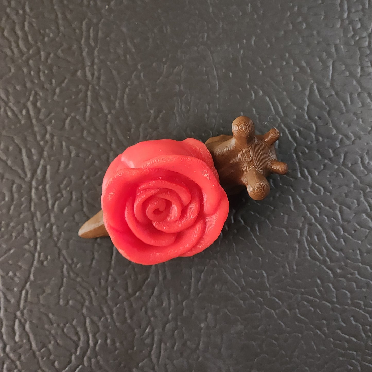 3D Printed Magnetic Rose Snails