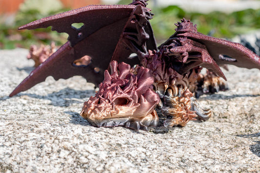 3D Printed Hallow Dragon Wings