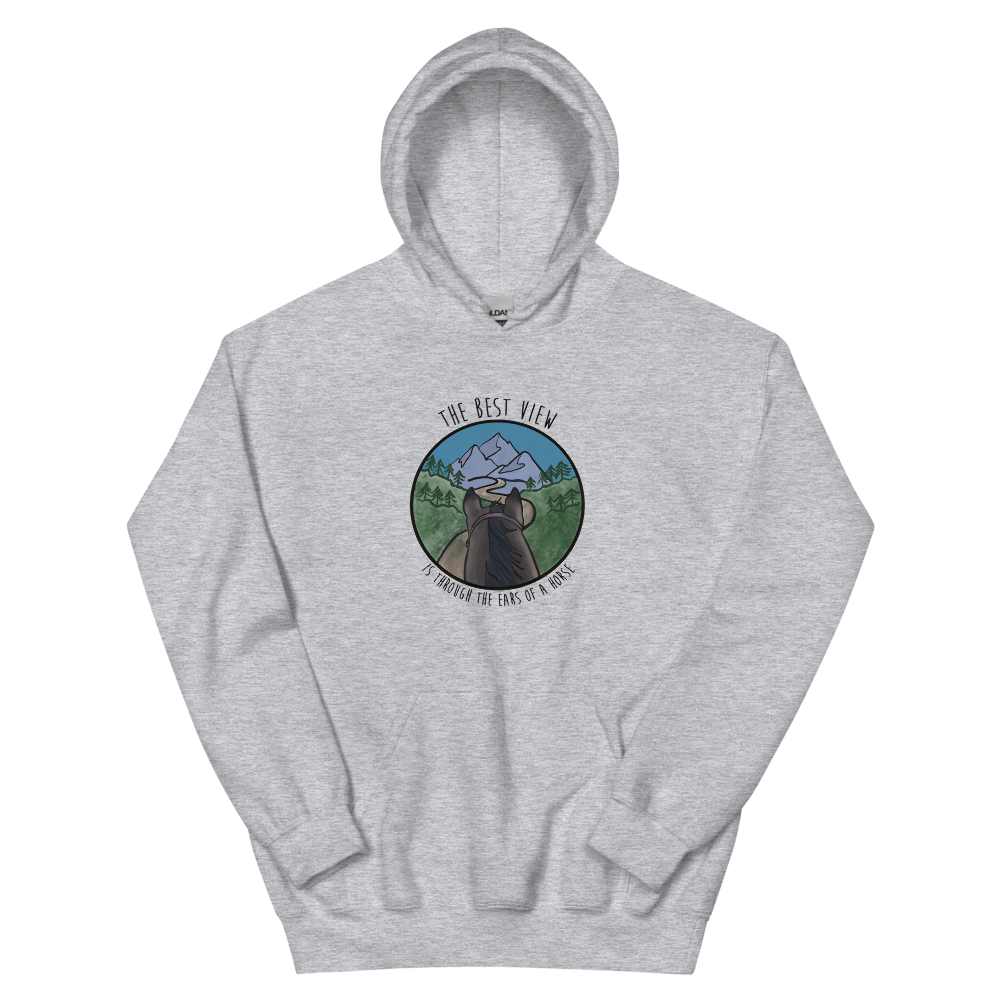 The Best View Text | Unisex Hoodie
