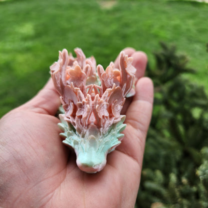 Sakura Flower Dragon 3D Print