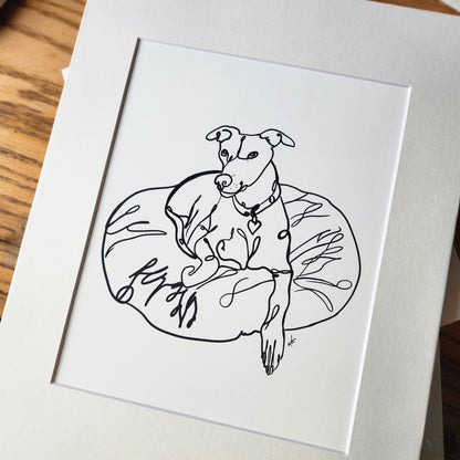 Continuous Line Style Artwork