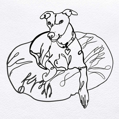 Continuous Line Style Artwork