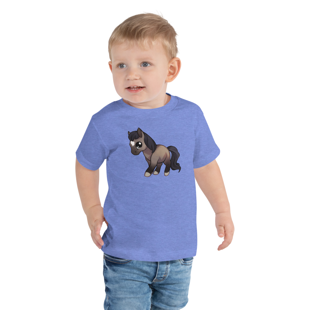 Cute Hankie Toddler Short Sleeve Tee