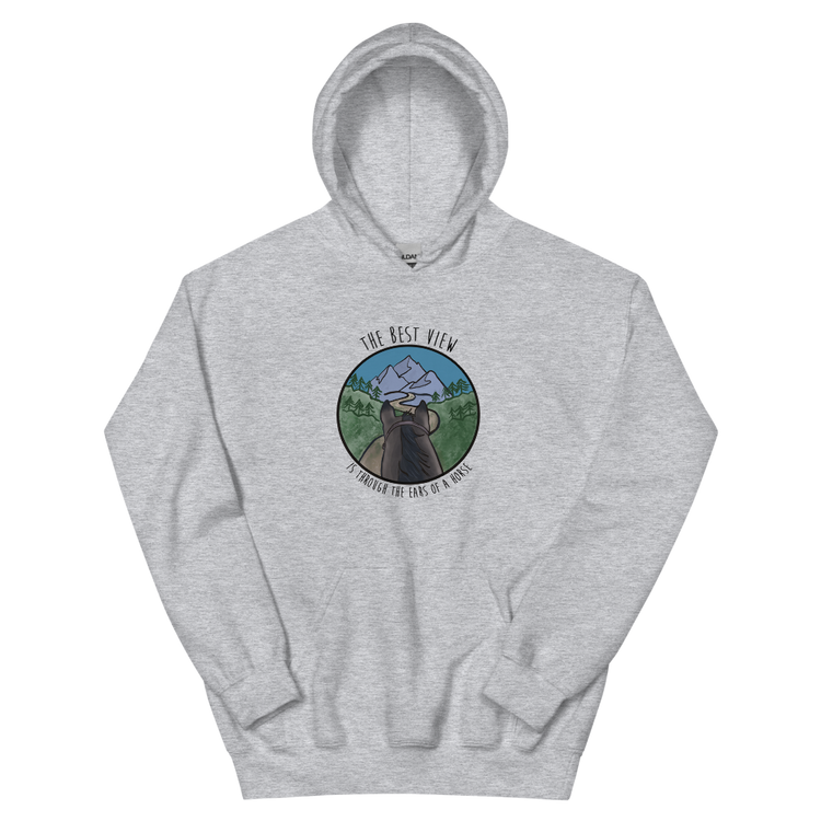 The Best View Text | Unisex Hoodie