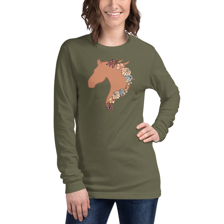 Equestrian Autumn | Unisex Long Sleeve Tee