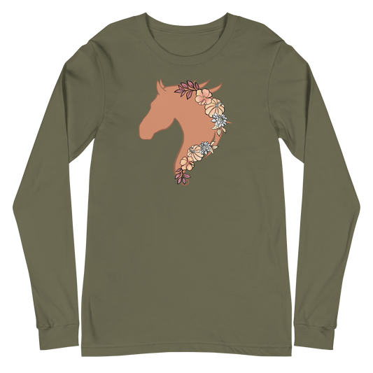 Equestrian Autumn | Unisex Long Sleeve Tee