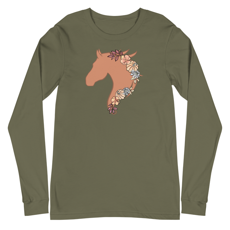 Equestrian Autumn | Unisex Long Sleeve Tee