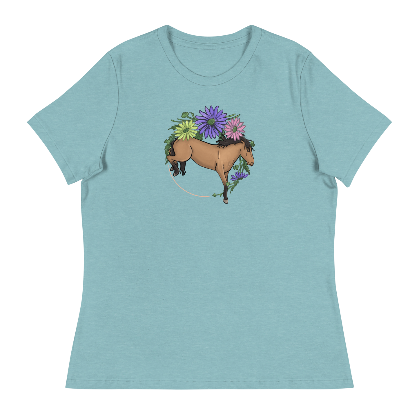 Spring Buckin' | Women's Relaxed T-Shirt