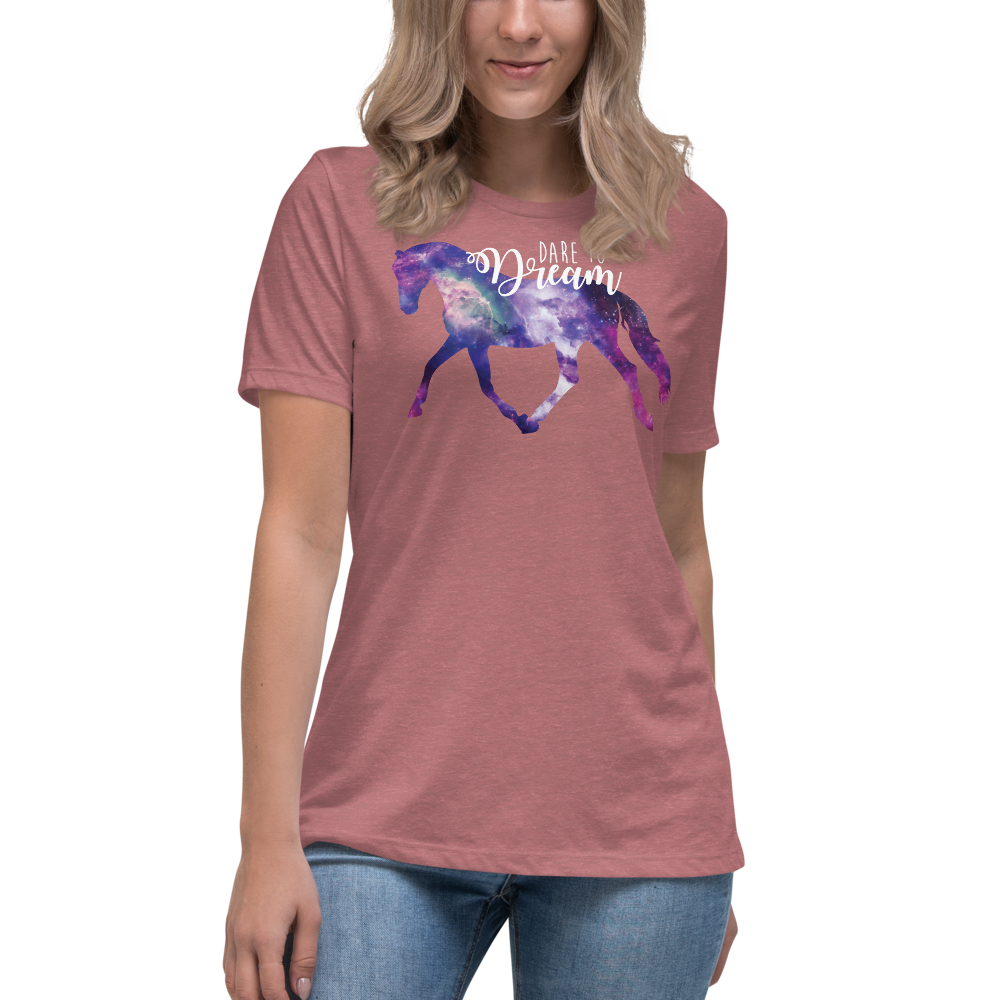 Galaxy Dare to Dream | Women's Relaxed T-Shirt