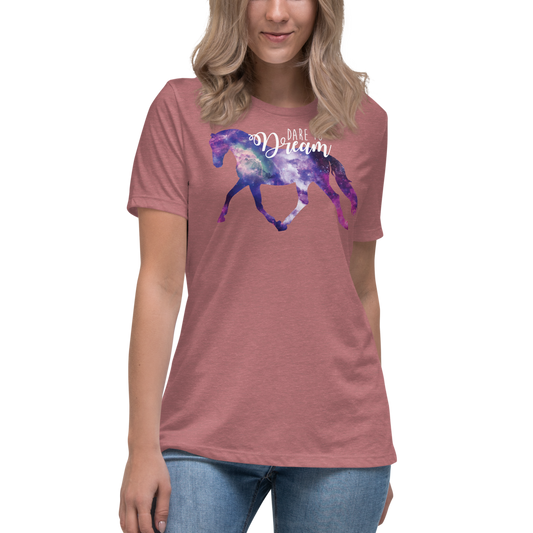 Galaxy Dare to Dream | Women's Relaxed T-Shirt