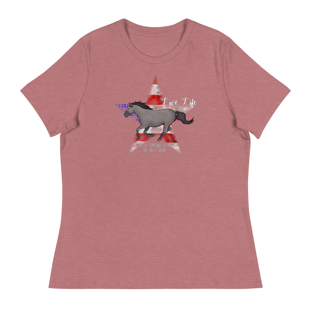 Live Life | Women's Relaxed T-Shirt