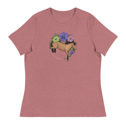 Spring Buckin' | Women's Relaxed T-Shirt