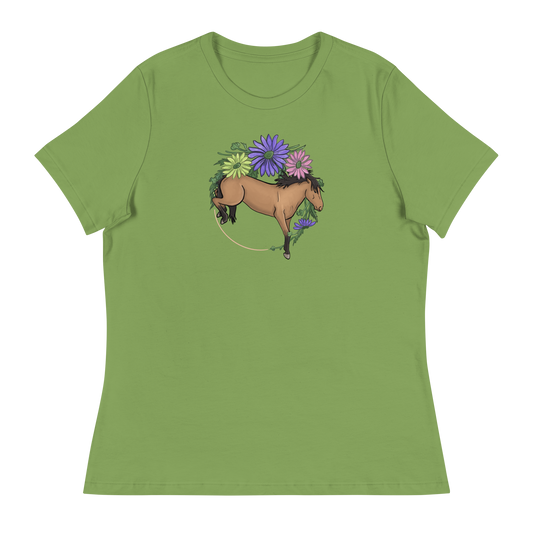 Spring Buckin' | Women's Relaxed T-Shirt