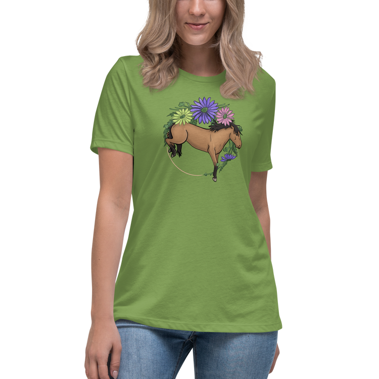 Spring Buckin' | Women's Relaxed T-Shirt