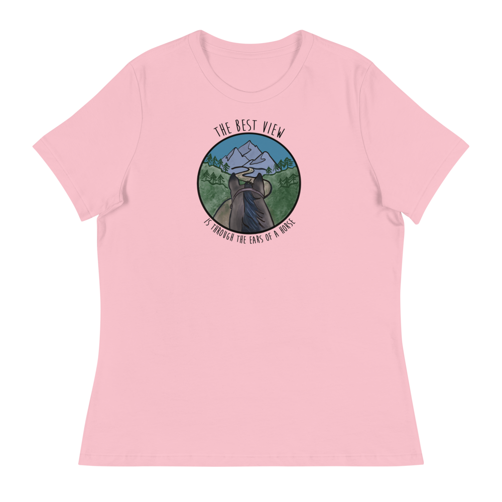 The Best View Text | Women's Relaxed T-Shirt