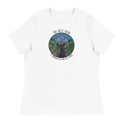 The Best View Text | Women's Relaxed T-Shirt